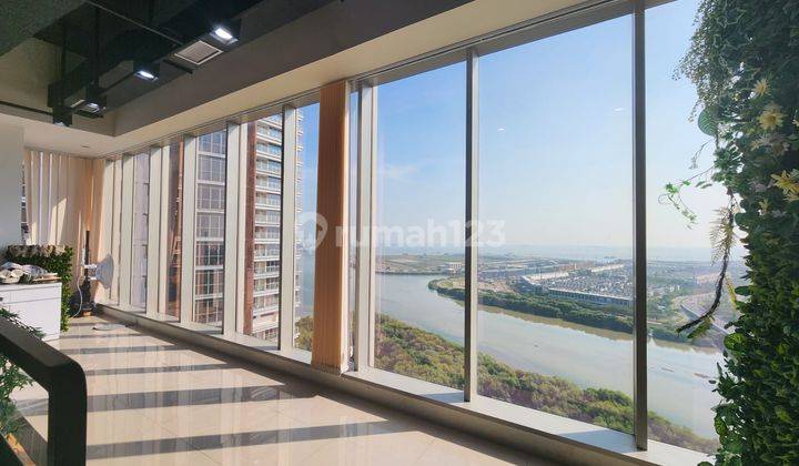 Office Gold Coast Tower Liberty 164m Semi Furnish, Sea View Bagus 2