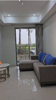 Apartemen Gold Coast Pik 2BR Full Furnished Lt Rendah View Taman 1