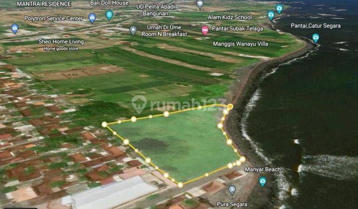 Turun Harga Beach Front Land At Gianyar, Bali 1