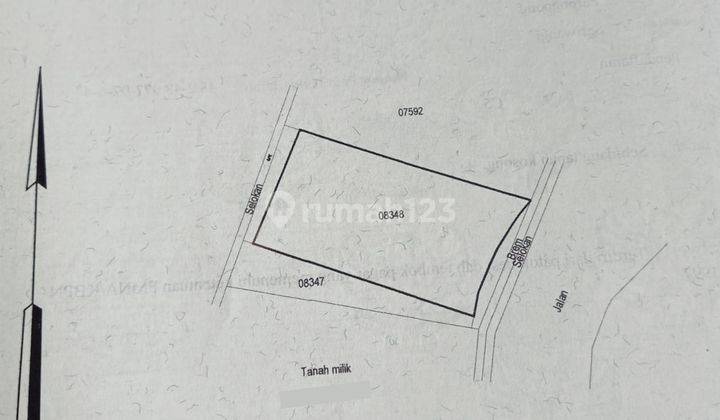 Tanah di Setra Duta, Bandung HGB 439 m² 2