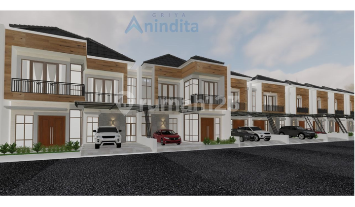Rumah Idaman 2 Lantai Bisa Kpr Dp 5 Juta Free Canopy, Ac Biaya 10