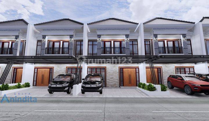 Townhouse 2 Lantai Bisa Kpr Dp 5 Juta Banyak Bonusnya  12