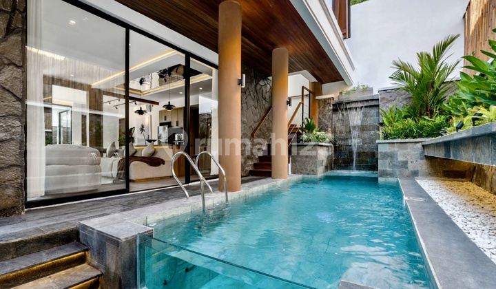 Villa Modern Tropical Baru di Umalas | 3Br Furnished Freehold 2