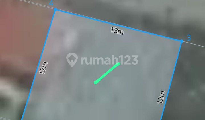 Tanah Kavling Siap Bangun Dekat Pererenan Lingkungan Villa