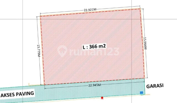 Tanah Leasehold Sanur Pink Zone, View Sawah, Lokasi Strategis