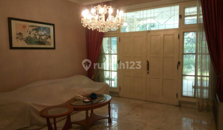 Rumah di Permata Hijau 5+3br, Jalan Lebar, Furnished, Permata Hijau 2