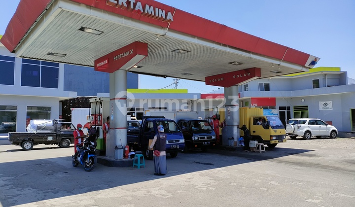 Dijual Murah Pom Bensin Aktif Dekat Tol Pasir Koja Bandung