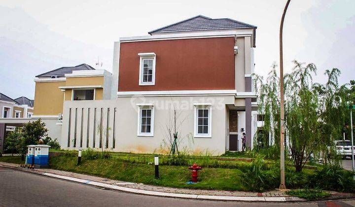 Dijual Rumah Hoek Modern Cantik Di Cluster Savia Bsd City 2