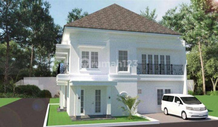 Dijual Rumah 3 Lantai Luxurious Model American Classic Di The Icon Bsd 1