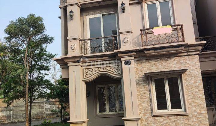 Dijual Rumah Hoek 3 Lantai Di Cluster De Mansion Alam Sutera 1