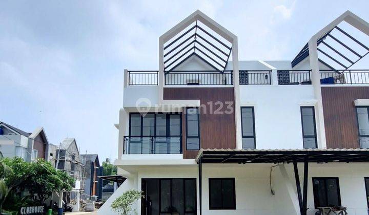 Dijual Rumah Brand New 3 Lt Di Ciputat  Bintaro Tangerang Selatan 1