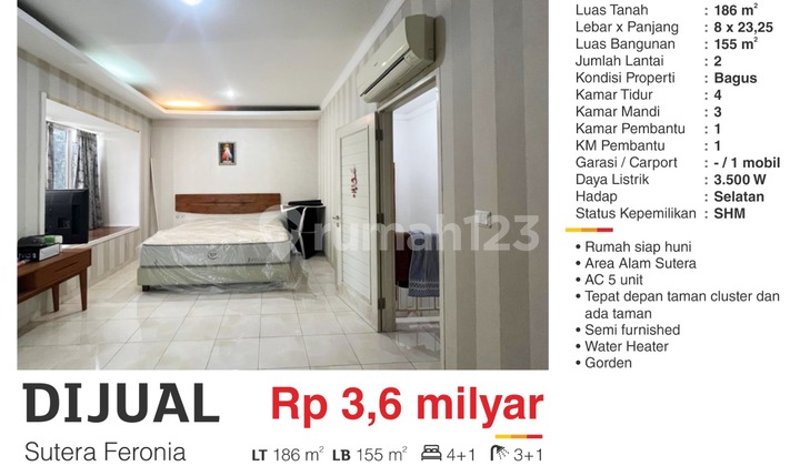 Rumah Bagus Di Alam Sutera Siap Huni Mantap 2