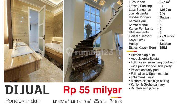 Rumah Di Pondok Indah Furnished Siap Huni 2