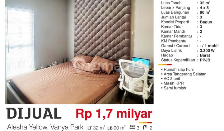 Nice House in BSD Vanya Park PPJB Ready to Occupy 2