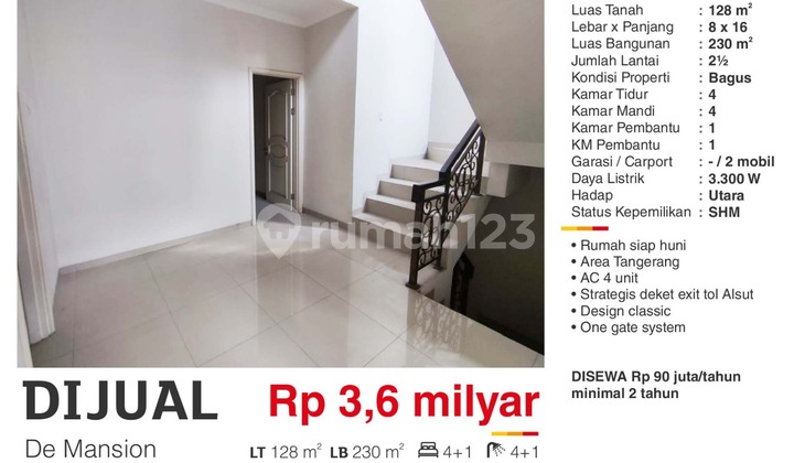 Rumah Di Sektor 1b-gading Serpong Shm Murah 2