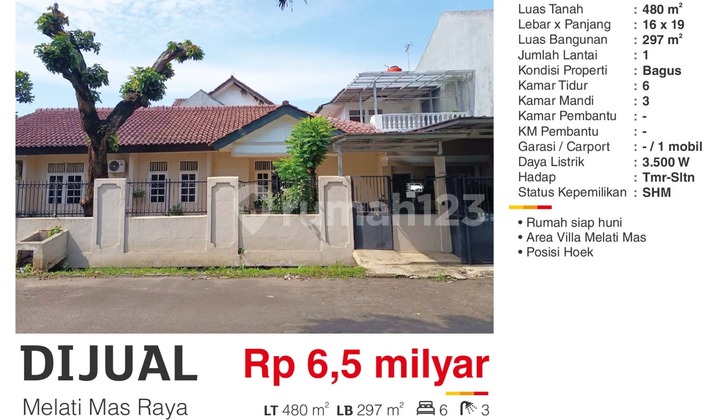 Rumah Bagus Di Villa Melati Mas Shm Siap Hunj Rumah Bagus Di Villa Melati Mas Shm Siap Hunj