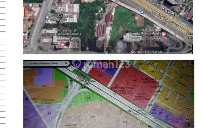 Tanah HGB 7000 m² Jl Gatot Subroto Jakarta Selatan  2