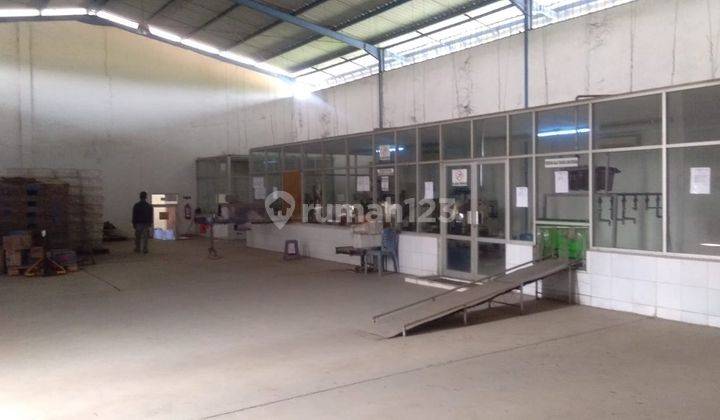 Di Jual Gudang Lokasi Pingir Jalan Ciseeng Lokasi Strategis  9