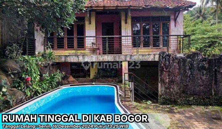 Di Lelang Villa Hitung Tanah Sangat Murah Lokasi Mega Mendung 1