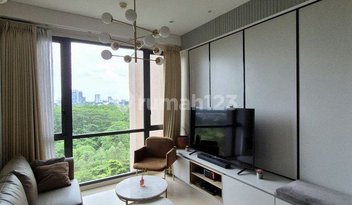 Sewa Apartemen 2 BR Marigold Full Furnished sangat kereen di Navapark 1