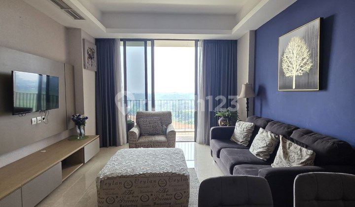 Apartemen Marigold(  2 BR + study room + maid Room )cozy n luxury view Botanical Park Di Navapatk BSD City