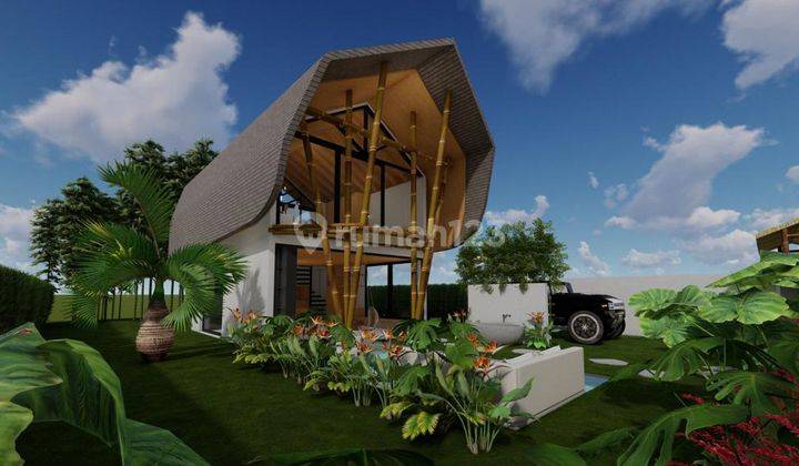Tropical Villas With Ricefield View In Tanah Lot 1