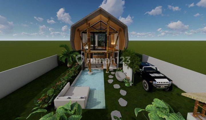 Tropical Villas With Ricefield View In Tanah Lot 3