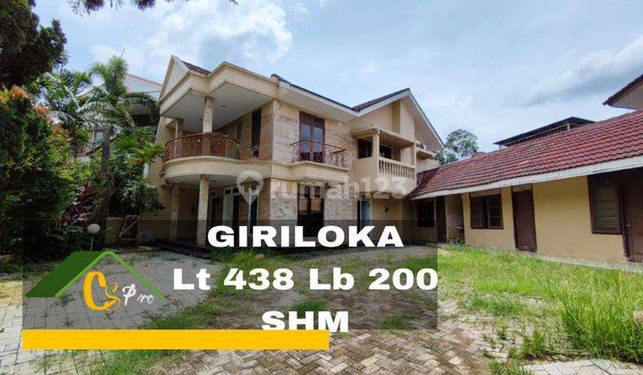 Tanah Dijual Cepat Bonus Bangunan ,bsd Giriloka 1