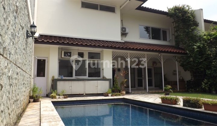 Di Sewakan RUMAH SIAP HUNI  PONDOK INDAH RESIDENCE , Kebayoran Lama Jakarta Selatan - 0163
