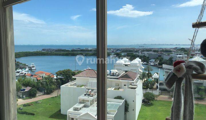 APARTEMEN PANTAI MUTIARA 2 BR SEMI FURNISHED BAGUS TWR DAMAR 1