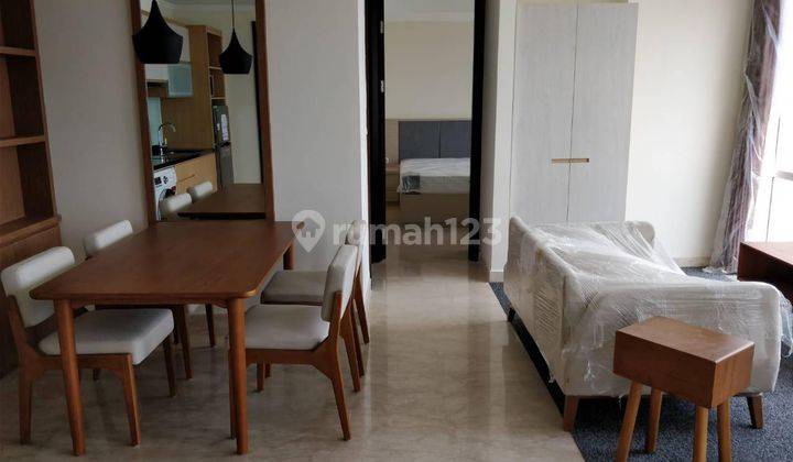 APARTEMEN MENTENG PARK 2 BR (2 Unit Gabung) 74 M2 SEMI FURNISHED BAGUS 1