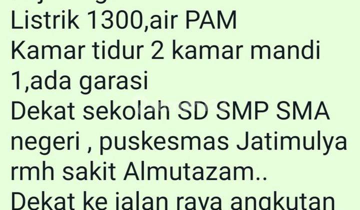 Peumahan jatimulya bekasi timur 5