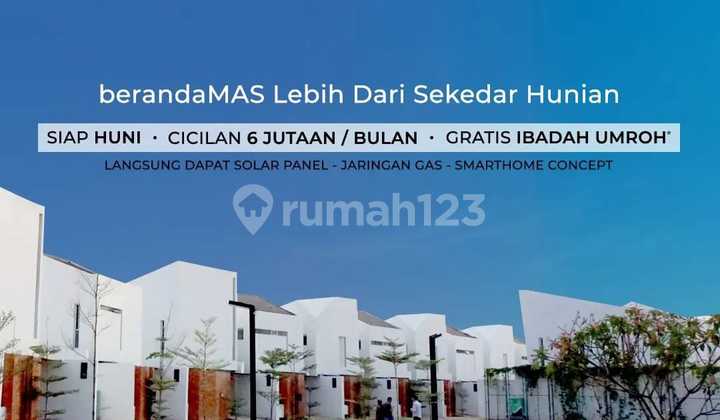 Jual rumah baru di cluster beranda mas 18