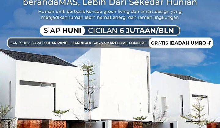 Jual rumah baru di cluster beranda mas 21