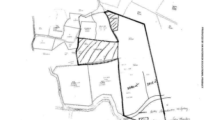 Tanah Kebun di Kp Cikahalang Hambalang Bogor