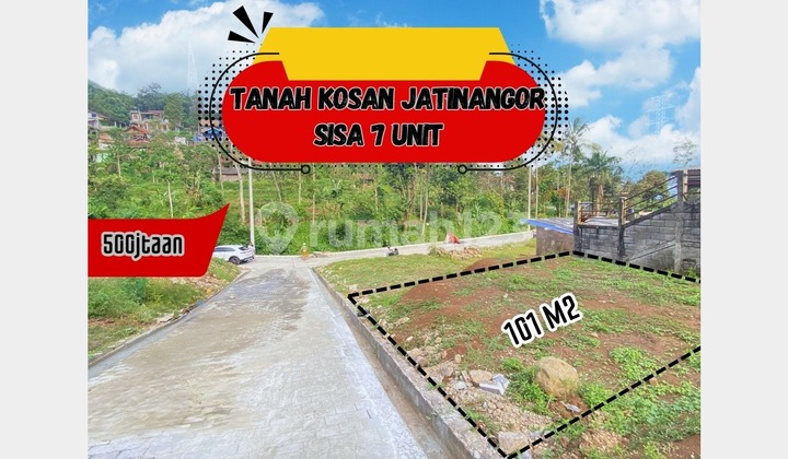 Tanah Kosan Areal Komplek 5 Menit Ke UNPAD Sisa 7 Unit.