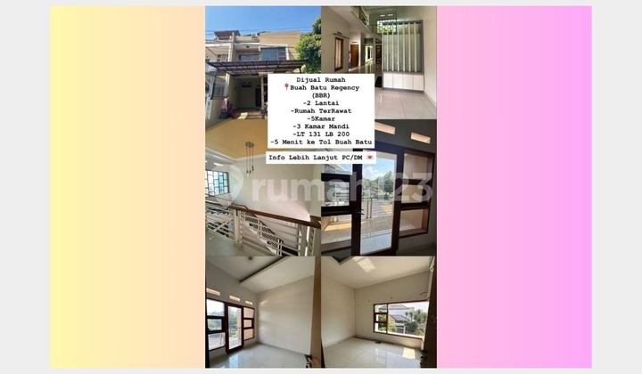 Jarang ada Dijual Rumah Buahbatu Regency (BBR)