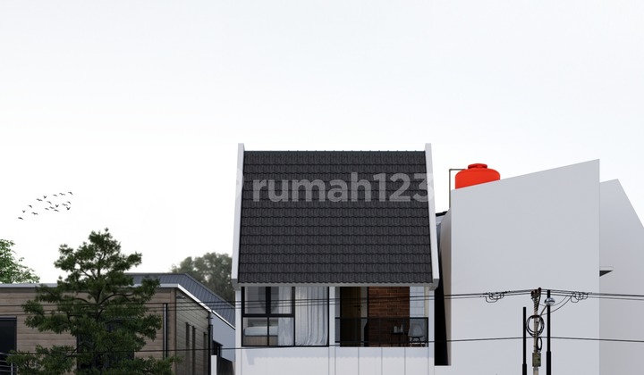 Rumah Kota Bandung 3Kt Desain Kontemporer 2