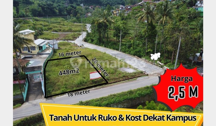 Jarang Ada Tanah Pinggir Jalan Dekat UNPAD Jatinangor
