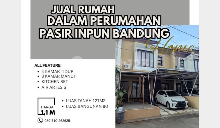 RUMAH SIAP HUNI DI PASIR INPUN BANDUNG DALAM PERUMAHAN 