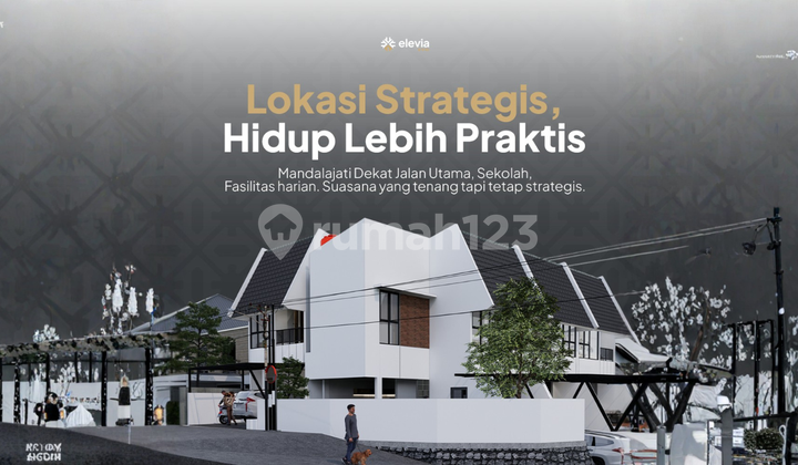 Rumah 2 Lantai Modern Bandung Start 1Maan Rumah 2 Lantai Modern Bandung Start 1Maan