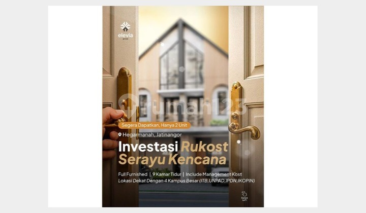 Jual Kost Premium di Jatinangor Dekat dengan 4 Universitas