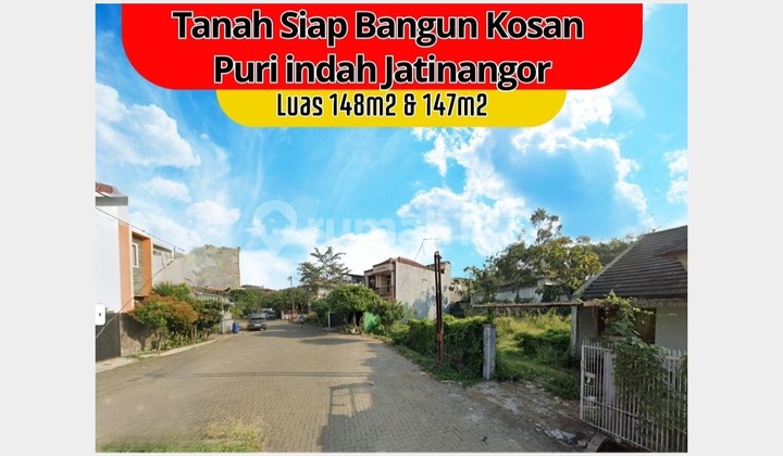 LAND READY FOR BUILDING, DORMITORY AREA, PURI INDAH JATINANGOR