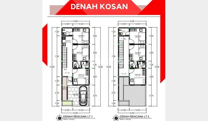 Dijual Kosan Ekslusif Keuntungan 80jt 1 Tahun 2