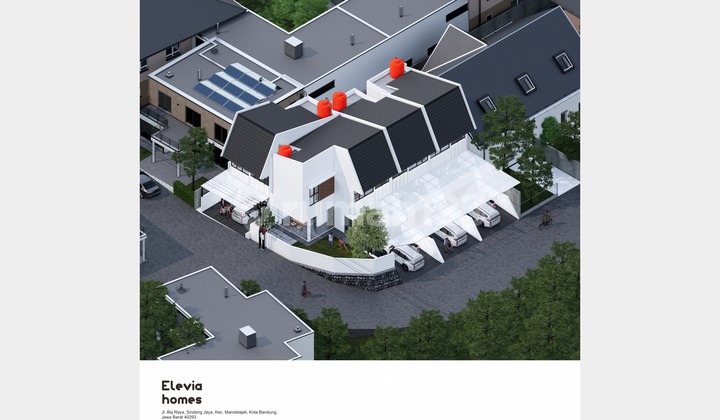 Rumah Kota Bandung 3Kt Desain Kontemporer 1