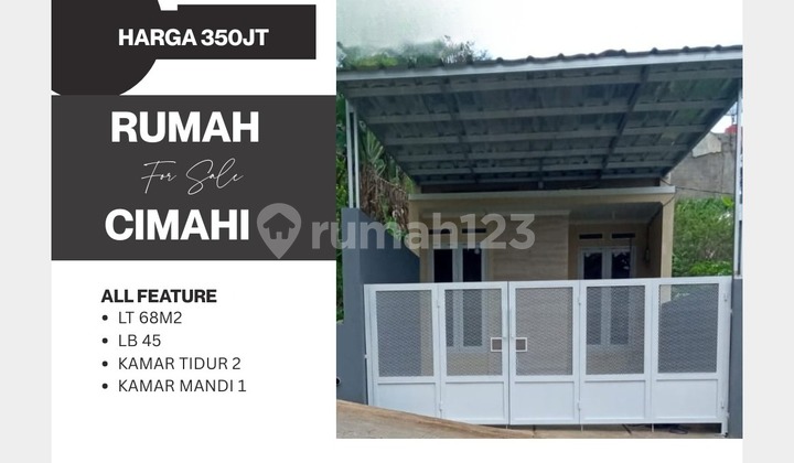 Jual Rumah SIap Huni dekat ke Alun-Alun Cimahi 