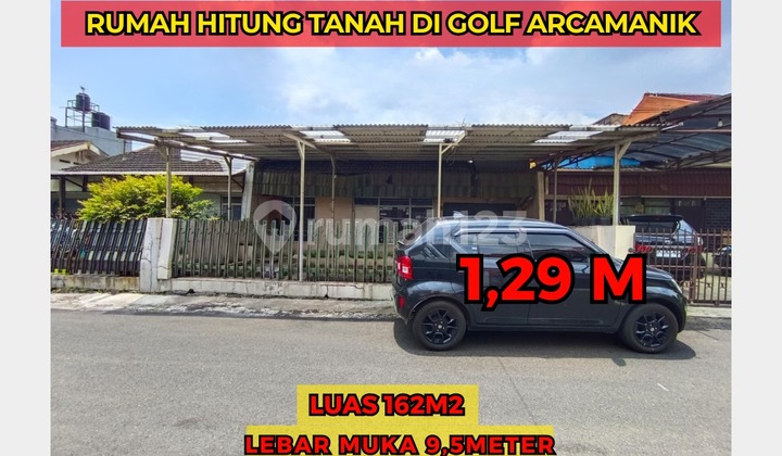 JUAL RUMAH HITUNG TANAH BELAKANG GRIYA ARCAMANIK
