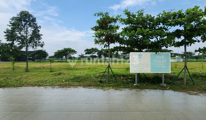 For Sale Commercial Plot Thamrin PIK 2 Area 450m2 23.5 million/meter!!