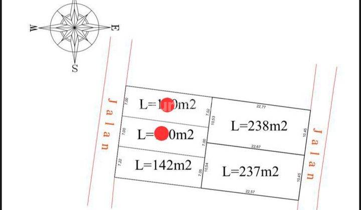 Small Plot Land In Nusa Dua Near Stp Bali Polytechnic Campus 2