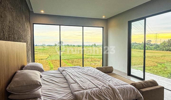 Villa Baru Di Kaba Kaba Tabanan Bali Dengan View Sawah 